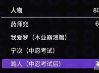 火影忍者全人物剖析排名-标准篇