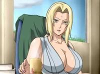 火影忍者：纲手4种迷人状态，赌坊上围夹钱垫底，最后一个都想要