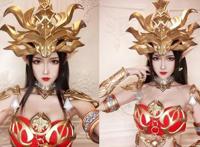 腐团儿欠下的3套COS，纲手美杜莎都已完成，最后一套被她留作大招