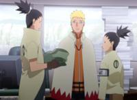 火影博人传113集：纲手的小猪出场，几十年过去还活着