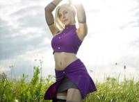 火影忍者：井野cosplay，9张神还原，可惜1张辣眼睛，肚子太大