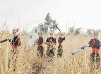 火影忍者：手鞠cos，虽然身材完美还原，但是假发真的糟糕