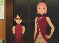 博人传中被排名第一的女忍者，果然第一就得是花火妹子