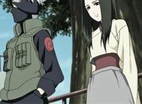 卡卡西的恋人是存在的，两人接吻，鸣人送花祝福