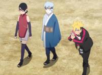 博人传：楔的图片被放出，博人手掌心开始痒，桃式正在复活过程中