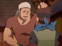 木叶丸沦为人肉沙包，博人再使美人计，身材更劲爆，就是不露脸