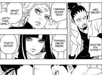 博人传漫画69话：川木苏醒，鹿丸三人中了艾达的魅惑！