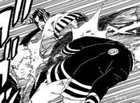 博人传50话激战开始，佐助差点被杀，博人大筒木化80%！