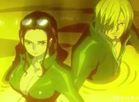 《海贼王》百搭的罗宾，和谁都能组cp!