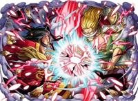 海贼王1037话情报：凯多喝酒耍醉拳五老星谈论传说中的恶魔果实