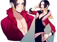 性转之后的《海贼王》女神，娜美是阳光帅哥，女帝变成短发美男