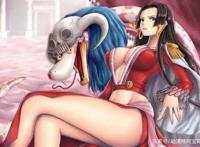 《海贼王》和路飞有点小故事的美女！