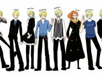 海贼王：山治的39种换装形象，他不止是一名绅士，还是个女装大佬