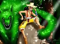 海贼王里乌索普的实力真的很渣吗？