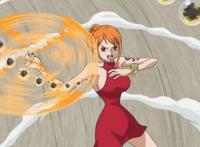 海贼王：娜美生命卡公开，外号叫泥棒猫，初稿很强，是个女武士！