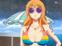 幸福无比！《海贼王》中娜美给伙伴的那些福利！