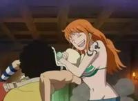 幸福无比！《海贼王》中娜美给伙伴的那些福利！