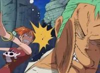 海贼王：娜美被船上的人打到面部扭曲，谁这么大胆