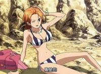 海贼王，在剧场版强者世界中出现的超高颜值的娜美