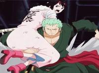 海贼王，索隆三次拥美女入怀，但最后一次的动作暴露了他的真爱