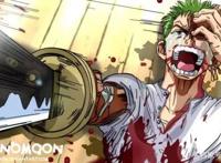 海贼王：重现索隆VS鹰眼之战！多名漫画家重绘《海贼王》名场面！