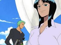 海贼王：甜炸！原来罗宾的守护神是索隆才对，2人同框瞬间都是爱