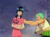 海贼王：甜炸！原来罗宾的守护神是索隆才对，2人同框瞬间都是爱