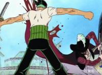 海贼王，最惨男人非索隆莫属，两次都是大伤未愈再添新伤，真汉子