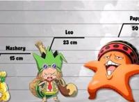 海贼王身高数据：索隆身高181CM，路飞和几个美女相同