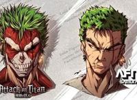 海贼王：索隆乱入动漫世界，鬼灭之刃帅过原版，一拳超人强者画风