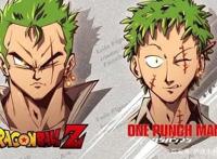 海贼王：索隆乱入动漫世界，鬼灭之刃帅过原版，一拳超人强者画风