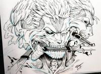 巨人世界里的海贼王：索隆阿修罗状态好评，藤虎随手一丢就是月球