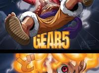 海贼王1045话情报：路飞开启5档对战凯多，无限体力成为特点