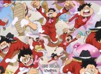 海贼王832级路飞5挡曝光，也可能是尾田在搞笑！