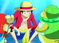 海贼王：路飞唯一的“非人”徒弟，武装色霸气一拳击倒路飞！