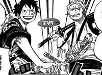 海贼王：路飞曝光隐藏多年绝技，与索隆联手重创霍金斯