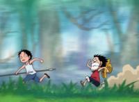 脑洞大开，《海贼王》变《海军王》，路飞加入了海军