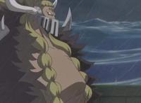 海贼王第1016话：新的“挨打王”出现，光是白眼就翻了好几次