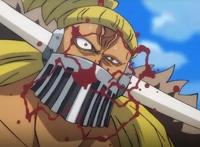 海贼王第1016话：新的“挨打王”出现，光是白眼就翻了好几次