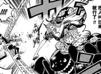 海贼王1012话：索隆去帮路飞纯属逞能，在山治眼中两人依旧是同级