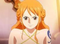 《海贼王》895集，同样是福利放送，娜美造成的效果却完爆女帝！