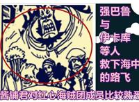 海贼王1015话，强巴鲁与伊卡库救下海中的路飞，罗的援军登场