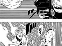 博人传48：果心居士变成仙人，依然打不过一式，紧急逃往木叶！