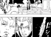 博人传48：果心居士变成仙人，依然打不过一式，紧急逃往木叶！