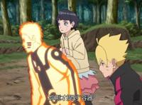 超大玉螺旋丸果然粗暴，迪鲁达被打得衣衫不整，鸣人不再温柔