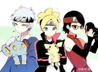 这集火影勾起了我绘画往事，鸣人家出了毕加索，佐井家仅入围？