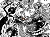 海贼王1021话：罗宾的高光时刻黑玛利亚惨败