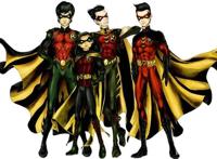 7张蝙蝠侠的4位男罗宾合照，哪一位是你的最爱？