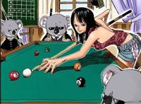 海贼王漫画扉页之罗宾酱！请查收一枚可爱又腹黑的草帽女神