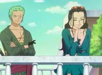 罗宾和索隆在一起，不也是幸福一家人吗？